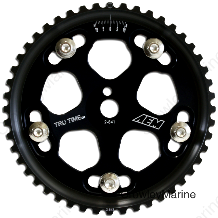 AEM Evo 8 & IX Black Tru-Time Cam Gear
