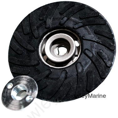 AIR COOLED SPIRAL PAD 5X5/8-11 (V78028005M)