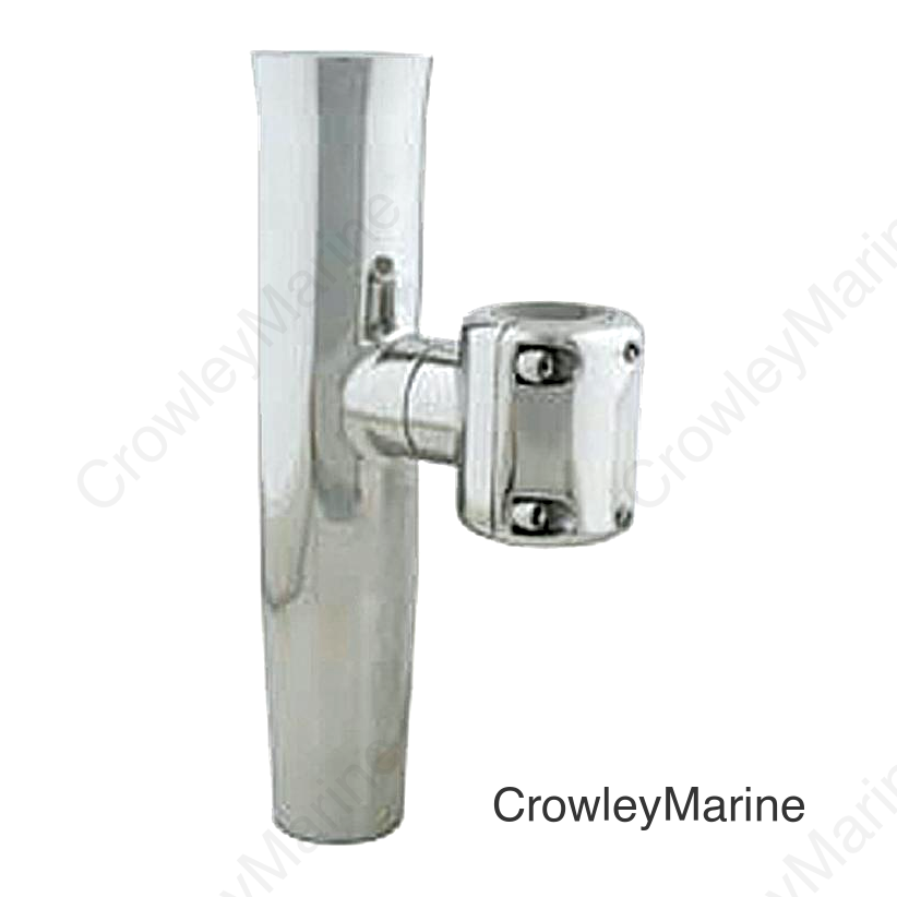 S/S Adj Clamp On Rod Holder