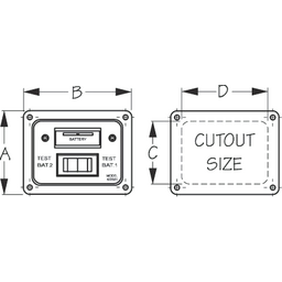 BATTERY TEST SWITCH (422020-1) thumbnail-0
