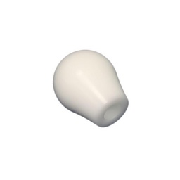 Torque Solution Delrin Tear Drop Shift Knob (White) Universal 10x1.5 thumbnail-1