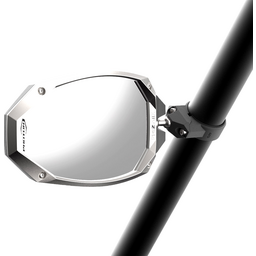 Mirror - Photon - Side View - Oval - Black/Silver - 2" thumbnail-0