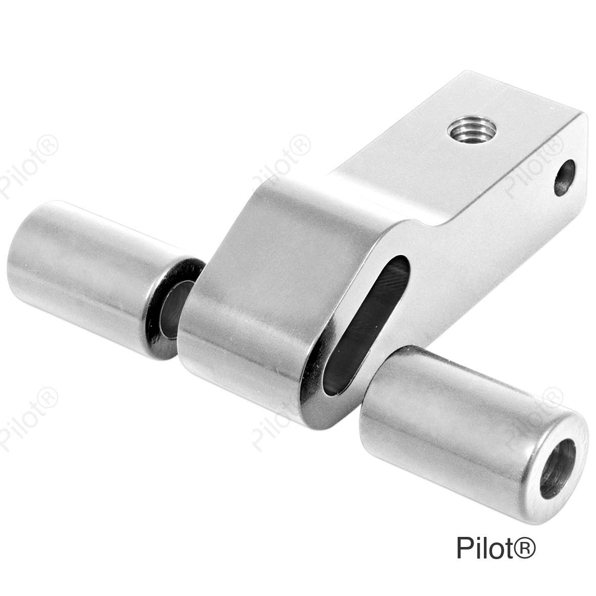 Headlight Mount Extension Block - Chrome