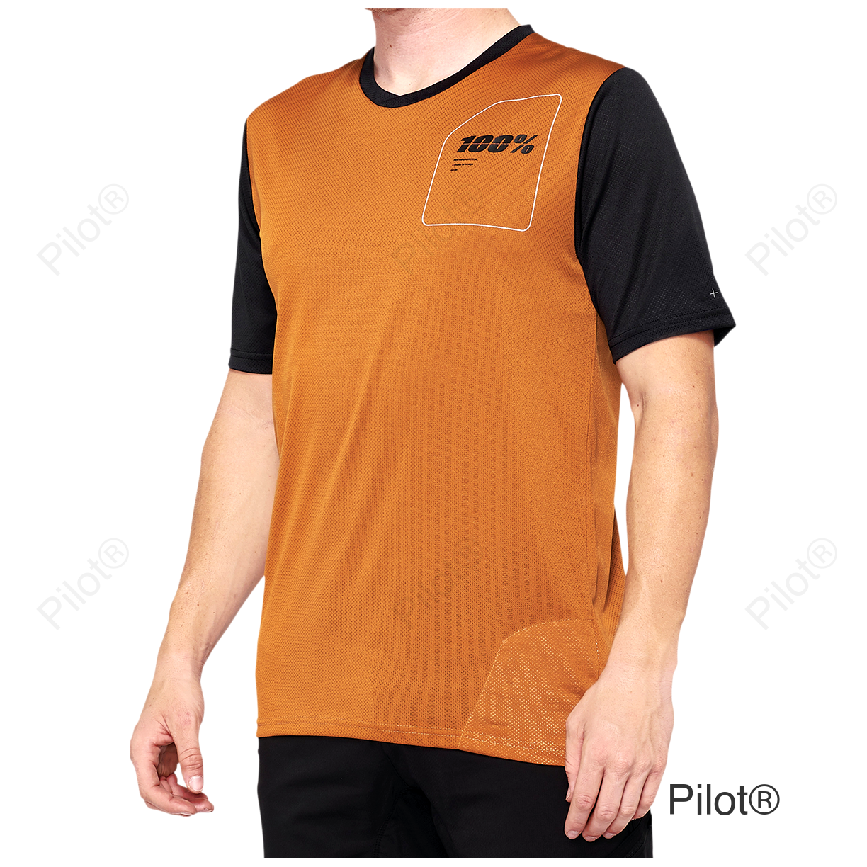 Ridecamp Jersey - Terracotta/Black - Medium