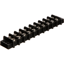 Seachoice Terminal Block, 10-Gang, Nickel Plated Brass Terminals thumbnail-4