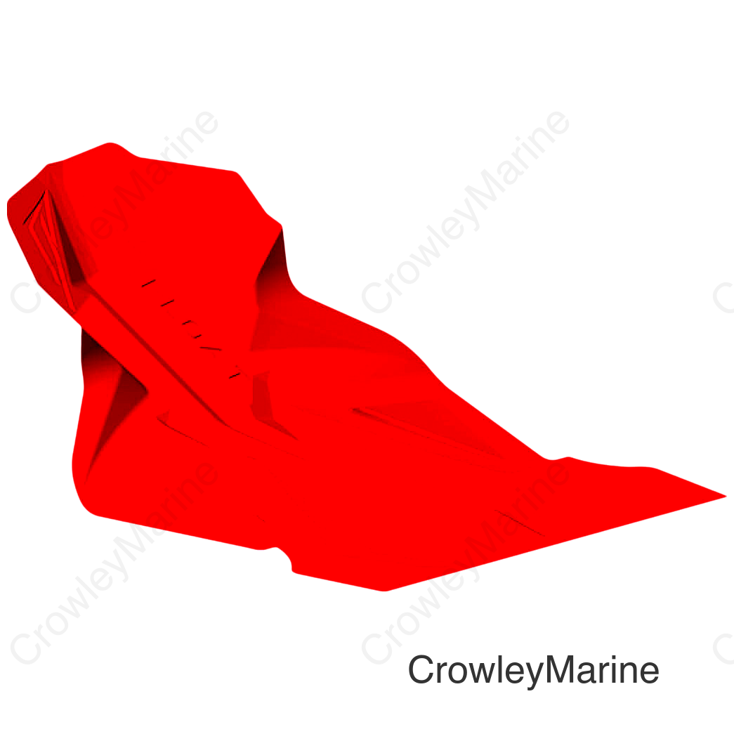 FLOAT PLATE POL RED AXYS