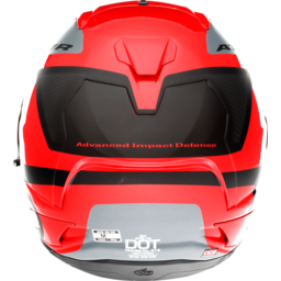 ATS-1R Helmet - Wyman - Red/Gray - 2XL