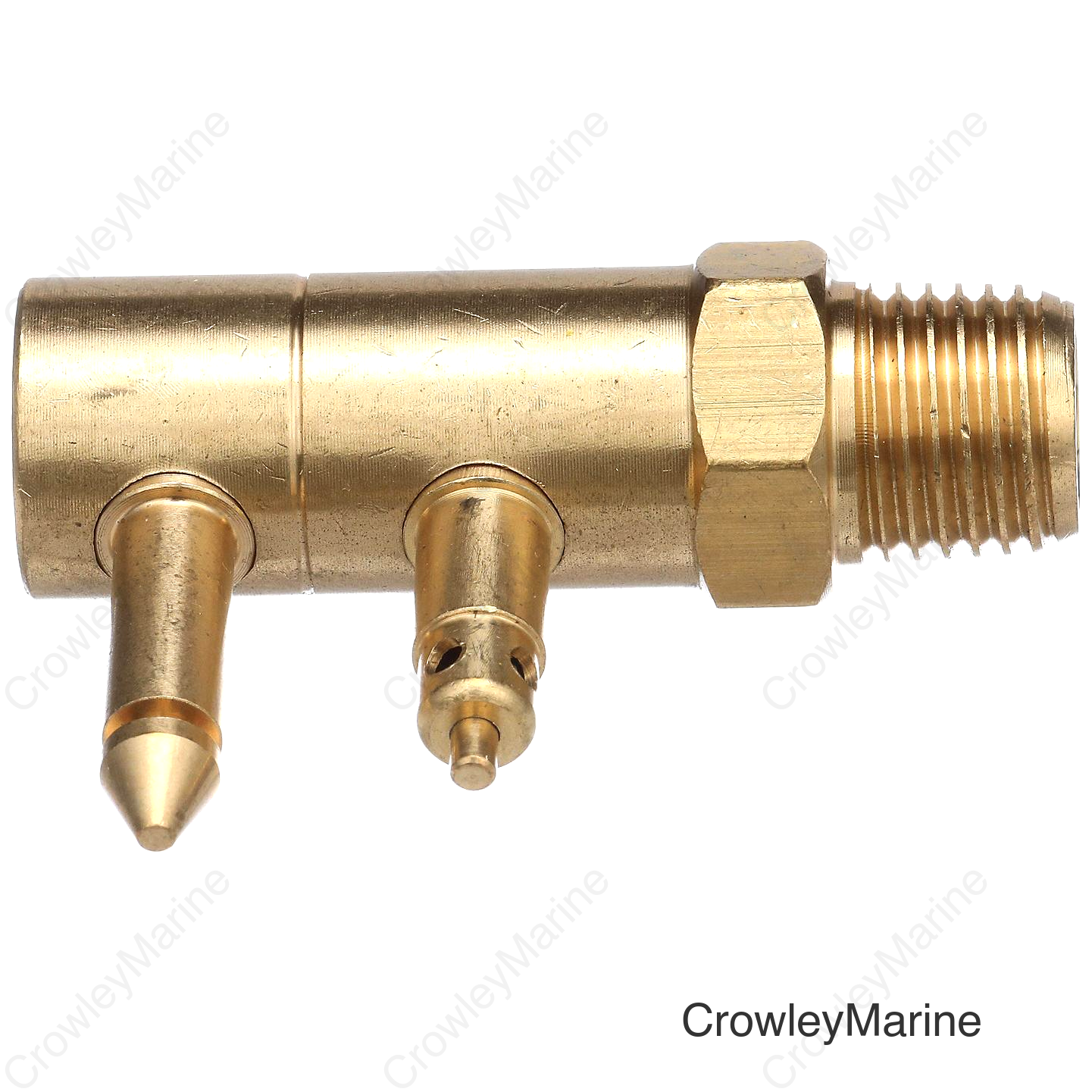 Seachoice Fuel Connector Tank for Evinrude/Johnson, Male, 1/4 in. NPT