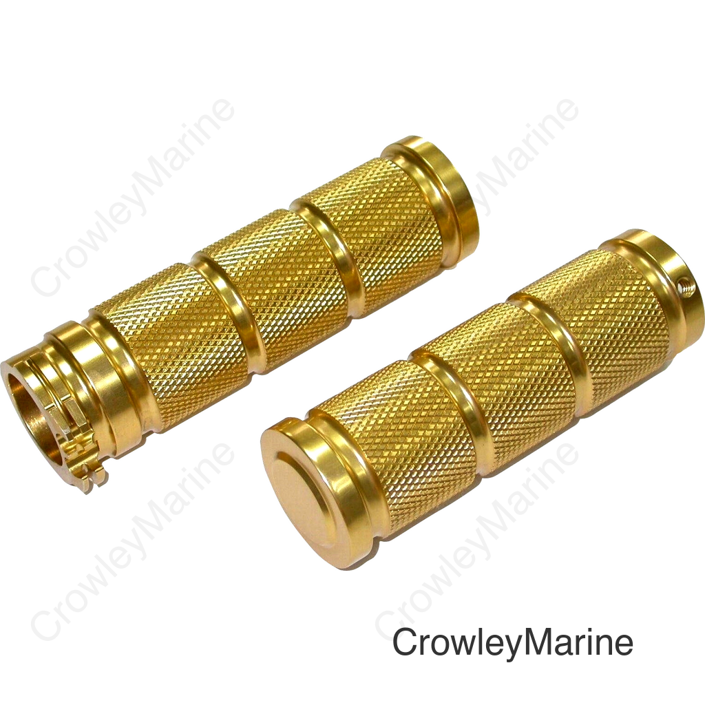 GRIP SET RETRO BRONZE DUAL CABLE