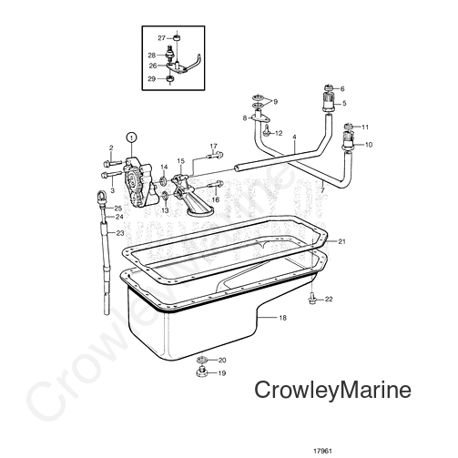 Oil Dipstick(V2) - Volvo Penta (863797)