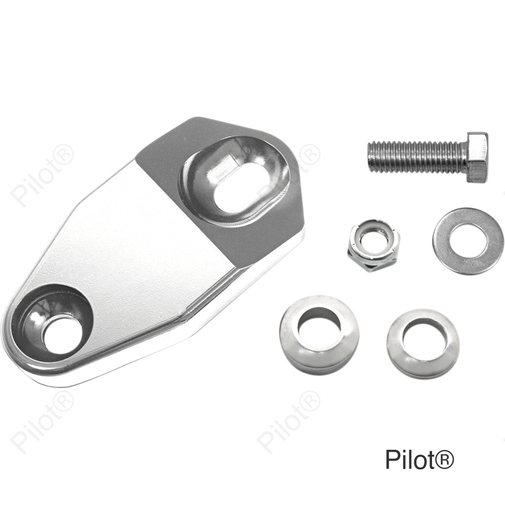 Headlight Mount Extension - Chrome