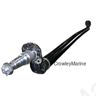 AXLE BEAM, 6K DROP MEDW;W/EZ UP TO 96"HF (FLGD) (171250)