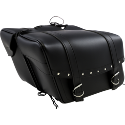 Highwayman Rivet Slant-Style Saddlebags - Large thumbnail-1