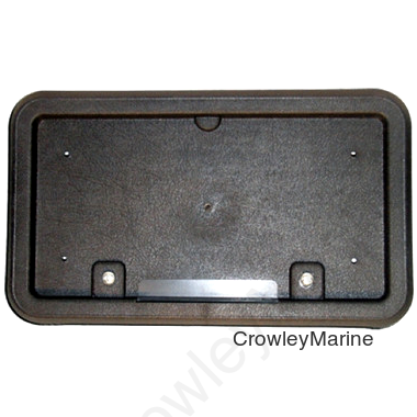License Plate Bracket, Black Poly Hd (441650)