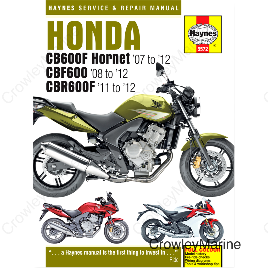 Manual - Honda CB/R/F600(F) '07-'12