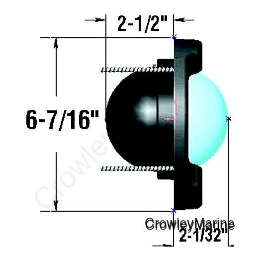 VENTURE SAIL BULKHEAD COMPASS