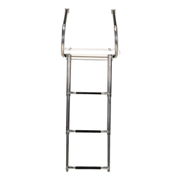 Seachoice Deluxe Universal Swim Platform With Slide Mount Telescoping Ladder thumbnail-0