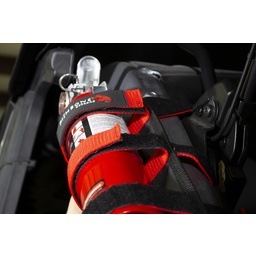 Fishbone Offroad Padded Roll Bar Red Fire Extinguisher Holder thumbnail-9