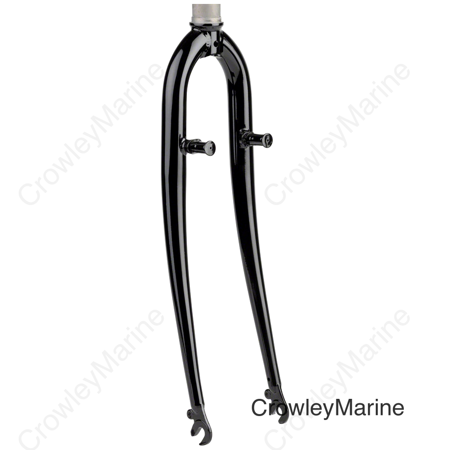MSW 700c Hybrid Fork - QR x 100mm  1 1/8 Straight Steerer Canti Black
