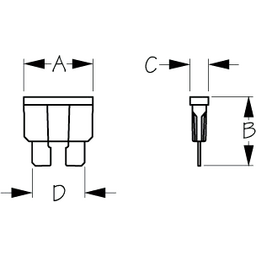 ATO/ATC FUSE - 7.5 AMP (445107-1)