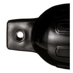 Seachoice Twin Eye Ribbed Boat Fender, Black, 1/2 in. Eye, Ideal for 10-20 Ft. Boats thumbnail-2