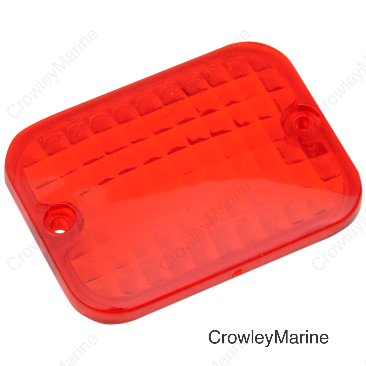 LENS REPL RECTANGULAR RED