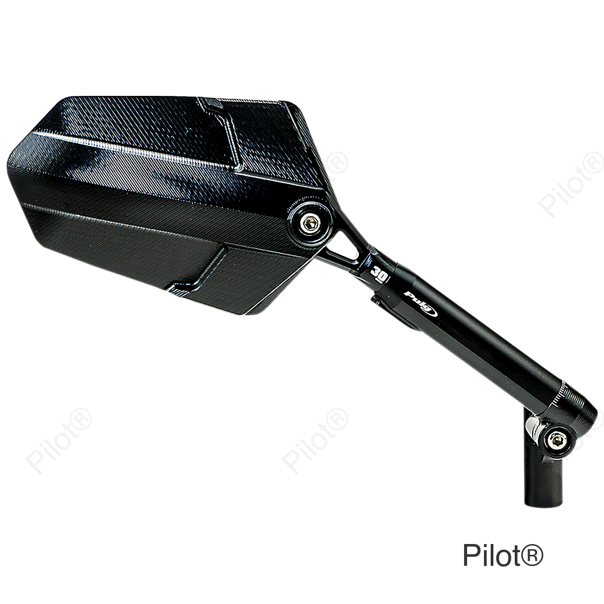 Mirror - Explorer - Side View - Right - Diamond - Black