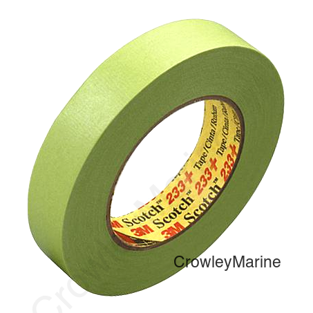 3M™ Marine 26340 2" Scotch® Performance Masking Tape 233+, Green