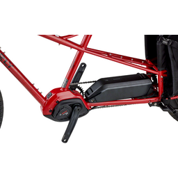 Surly Big Easy Cargo Ebike - 26 Steel Pile of Bricks Red Medium