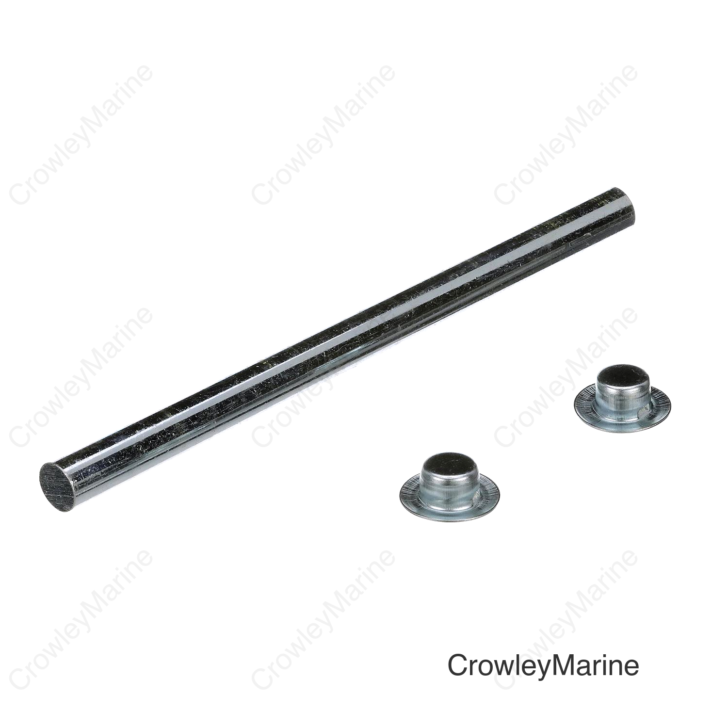 Seachoice Roller Shaft w/ 2 Pal Nuts, Fits 12-In. Roller