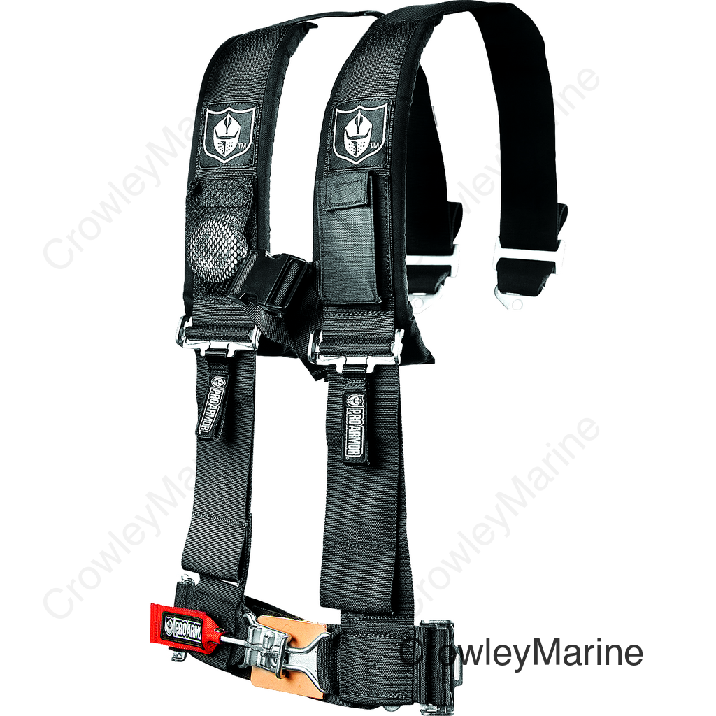 4PT HARNESS 3" PADS BLK