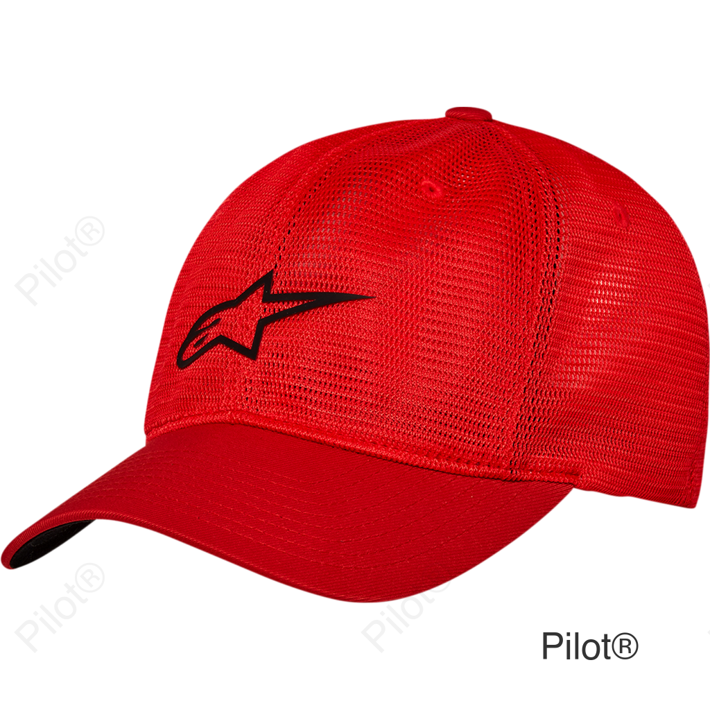 Flow Mesh Hat - Red - Small/Medium