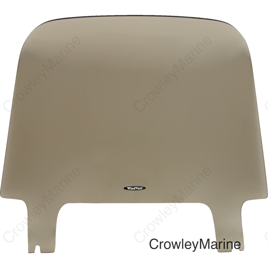 Windshield - 10" - Light Smoke - FLSB