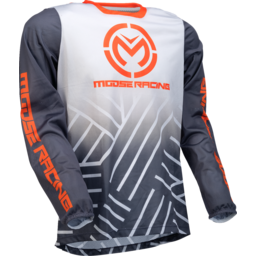 JERSEY SAHARA GRAY/ORANGE LG thumbnail-1