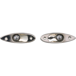 Seachoice Stainless Steel LED Side Light, Boat Navigation, 1 Red Light, 1 Green Light thumbnail-3