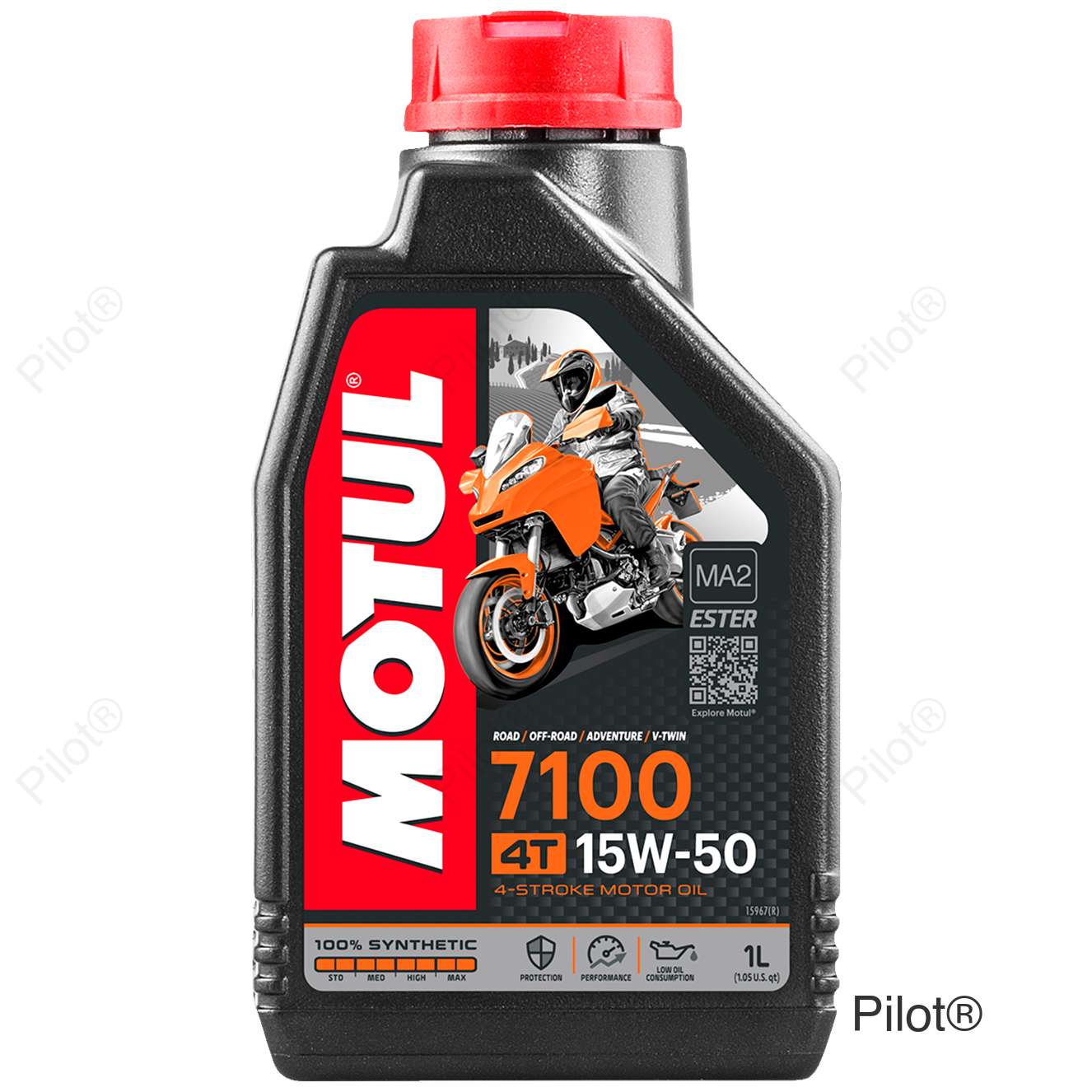 7100 4T Synthetic Oil - 15W-50 - 1L