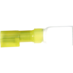 Seachoice Heat Shrink Insulated Disconnect, Marine Grade Heat-Shrinkable Male Disconnect Terminals, Yellow, Pack of 25, 12-10 Wire Range thumbnail-2