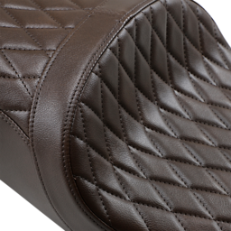 SEAT LOW TR DIAM BRN/VNYL thumbnail-1