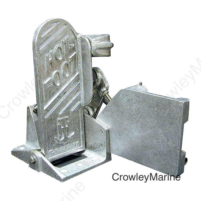 T-H Marine HF1DP Hot Foot Foot Throttle, Universal Model - Fits All Marine Engines (Cable Not Included)