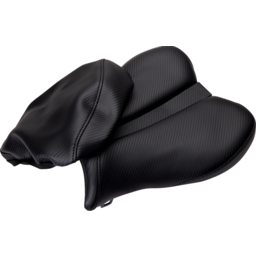 Gel Channel™ Track Carbon Fiber Sport Seat - Black - GSXR 1000 thumbnail-0