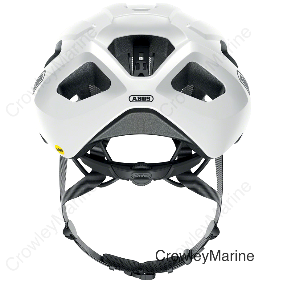 Abus Macator MIPS Helmet - White Silver Medium