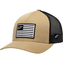 Flag Snapback Hat - Sand/Black - One Size thumbnail-0