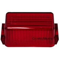 Lens Only, Red For 107-3R Bar Light (443600)