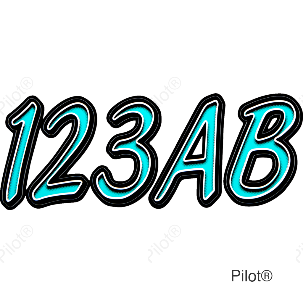 Sticker Kit 400 - Mint/Black