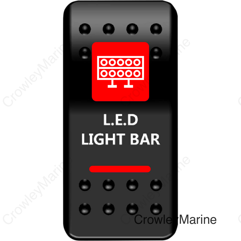 SWITCH ROCKER LIGHTBAR RD