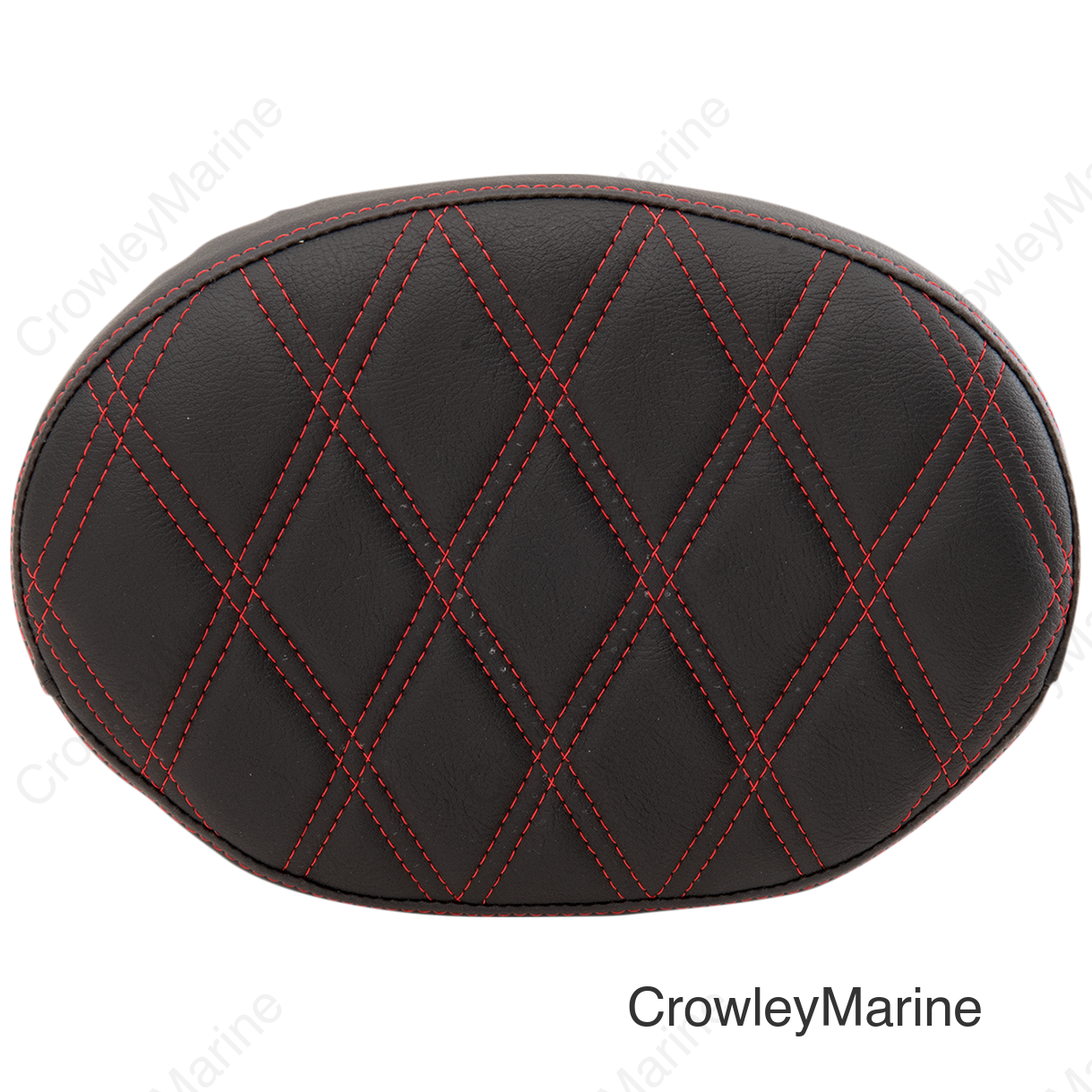 PAD BKRST OVAL DDIA RED