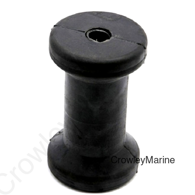 Marine Roller Spool-Type 5" Rubber, 5/8" Hole (405200)