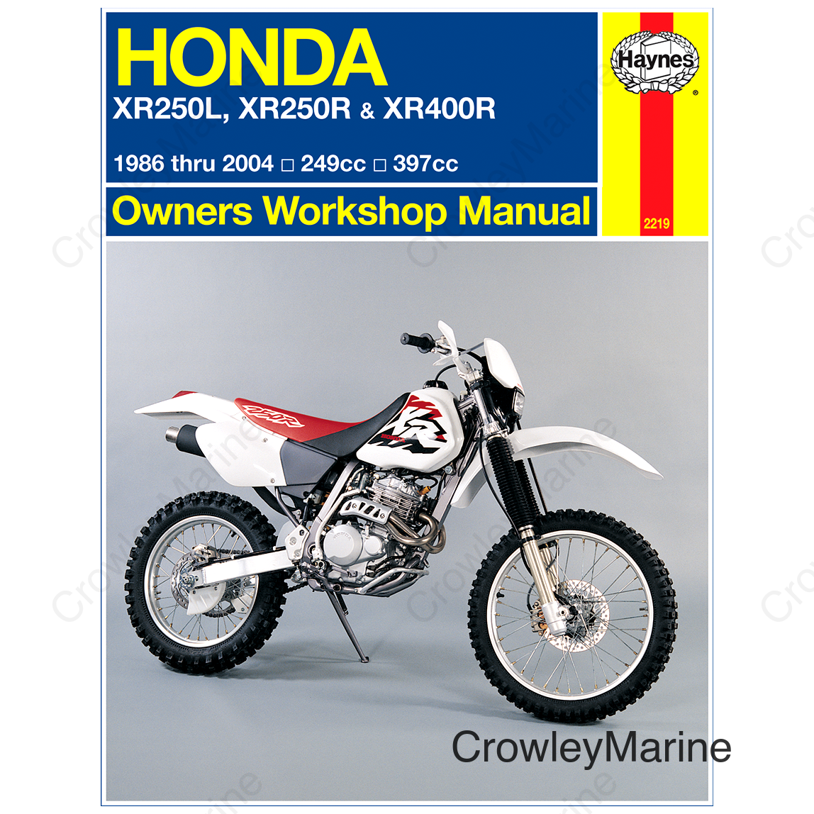 MANUAL HONXR250R/250L/400