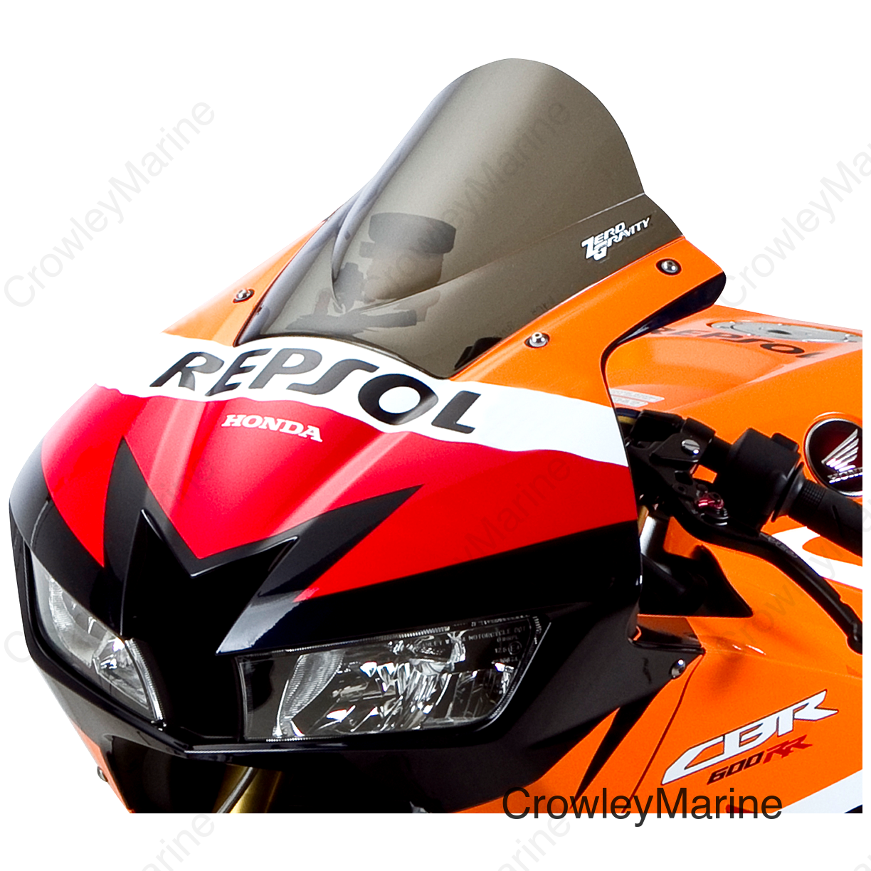 Double Bubble Windscreen - Smoke - 600RR