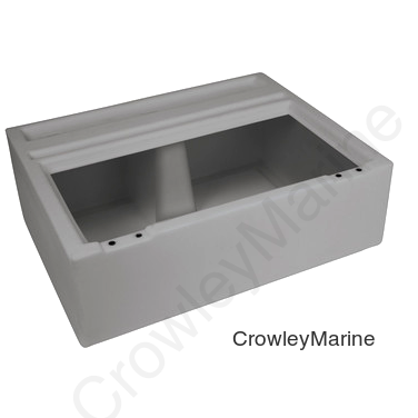 27" Bench Bases -  (Two  Required for 55" Seat)  (8WD95-1B-221)